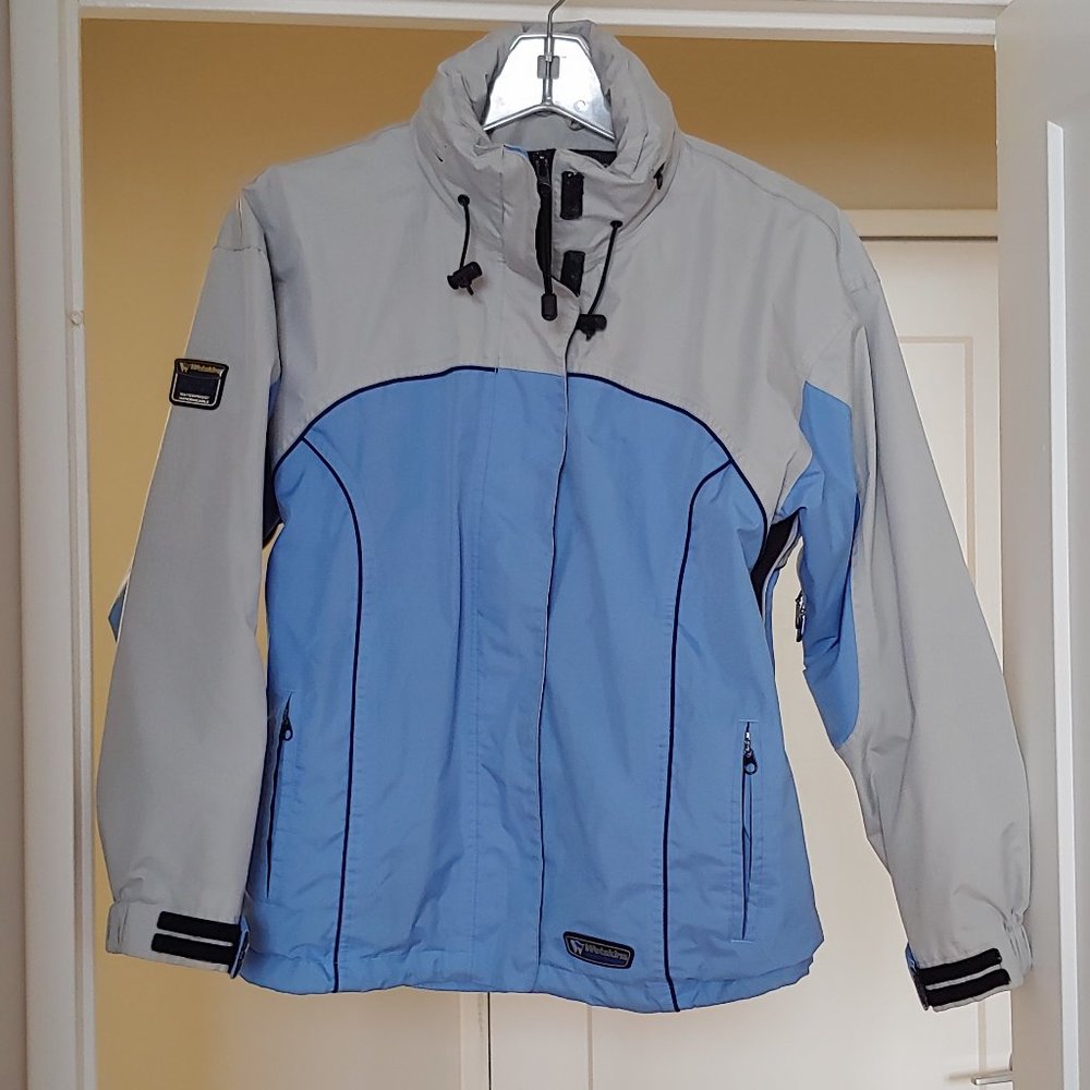 GENTLY USED, WET-SKINS ALL WEATHER JACKET, LARGE!!!